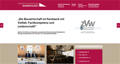 Desktop Screenshot of bv-bauwirtschaft.de